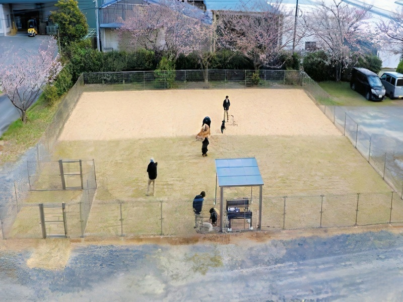 ウィズペット病棟 ドッグラン(写真提供ウィズペット病棟) ウィズペット病棟 ドッグラン(写真提供ウィズペット病棟)